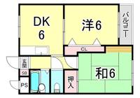セオコート高丸の間取り
