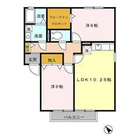 愛知県碧南市札木町2(アパート)の賃貸物件の間取り