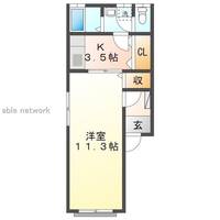 パドテルツの間取り