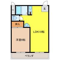 エステート・ミト A棟の間取り