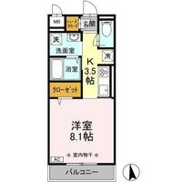 Dーroom姉体の間取り