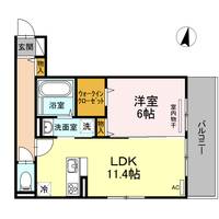 メゾン ド フルールの間取り