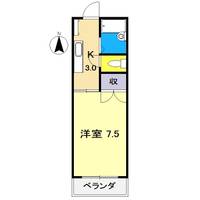 ドミール葛島の間取り