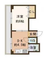 大阪府大阪市都島区都島南通2(マンション)の賃貸物件の間取り