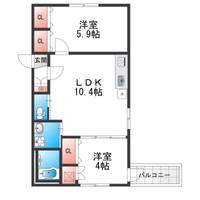 物件の間取り画像