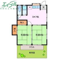 物件の間取り画像