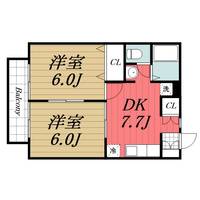 千葉県市原市五井(アパート)の賃貸物件の間取り
