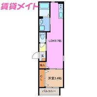 物件の間取り画像