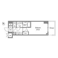 東京都北区田端新町2(マンション)の賃貸物件の間取り