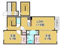物件の間取り画像