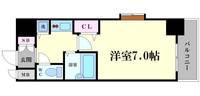 ディナスティ松屋町の間取り