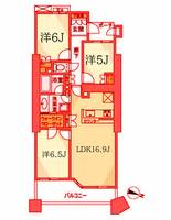 物件の間取り画像