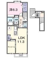 物件の間取り画像