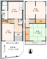 大阪府東大阪市善根寺町6(一戸建)の賃貸物件の間取り