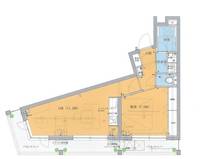 東京都目黒区目黒本町5(マンション)の賃貸物件の間取り