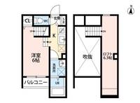 熊本県熊本市中央区国府3(アパート)の賃貸物件の間取り