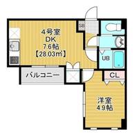 物件の間取り画像