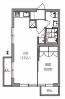 若林ポイントの間取り