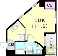 レザムルーズ西宮の間取り