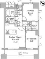 物件の間取り画像