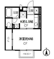 エトワール蓮田の間取り