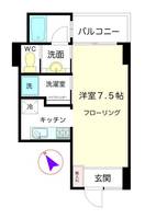 東京都荒川区東日暮里6(マンション)の賃貸物件の間取り