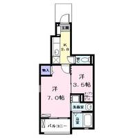 East Avenue 25の間取り