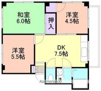 和歌山県和歌山市杭ノ瀬(マンション)の賃貸物件の間取り