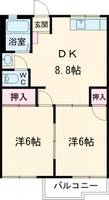 物件の間取り画像