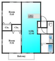物件の間取り画像