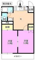 物件の間取り画像