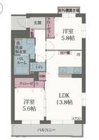 物件の間取り画像