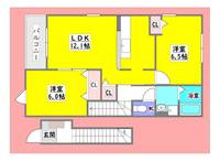 広島県東広島市西条町寺家(アパート)の賃貸物件の間取り