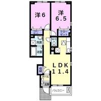 愛知県碧南市中松町1(アパート)の賃貸物件の間取り