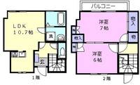 プレタメゾン結城B棟の間取り