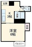 エクレールK鶴巻の間取り