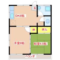 宮脇アパートの間取り