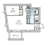 物件の間取り画像
