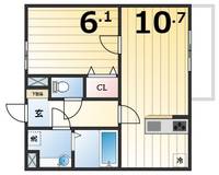 物件の間取り画像