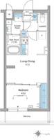 東京都杉並区永福3(マンション)の賃貸物件の間取り