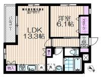 エクセルコーポの間取り