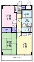 東京都世田谷区野毛1(マンション)の賃貸物件の間取り