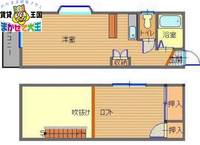 コーポリサ橋口の間取り