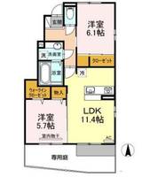 物件の間取り画像