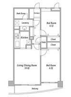 物件の間取り画像