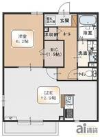 埼玉県所沢市上新井4(アパート)の賃貸物件の間取り