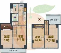 物件の間取り画像