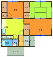 物件の間取り画像