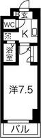 愛知県名古屋市守山区廿軒家(マンション)の賃貸物件の間取り