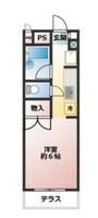 メゾネット花見川の間取り